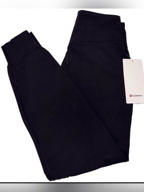 NWT*LULULEMON*SIZE 12*ALIGN HIGH RISE JOGGER*POCKETS*AUTHENTIC*BLACK*BEST SELLER
